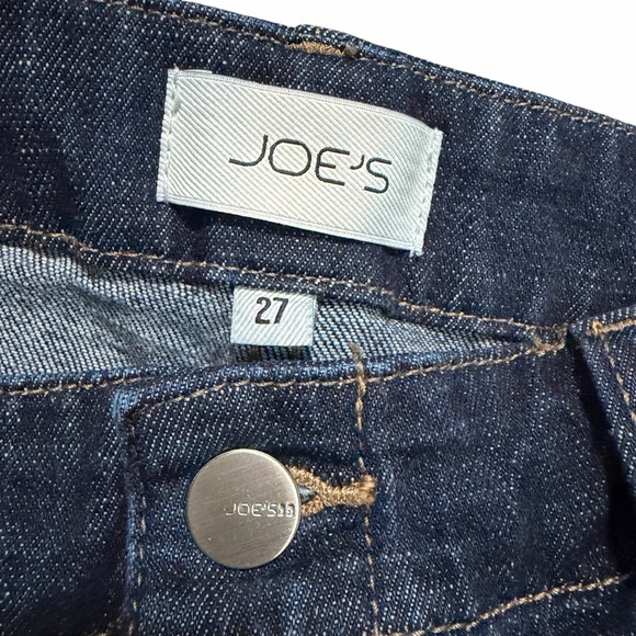 Joe's Jeans The Karter Trouser | High Rise | Wide Leg | Dark Wash | Size 27 - Picture 4 of 9